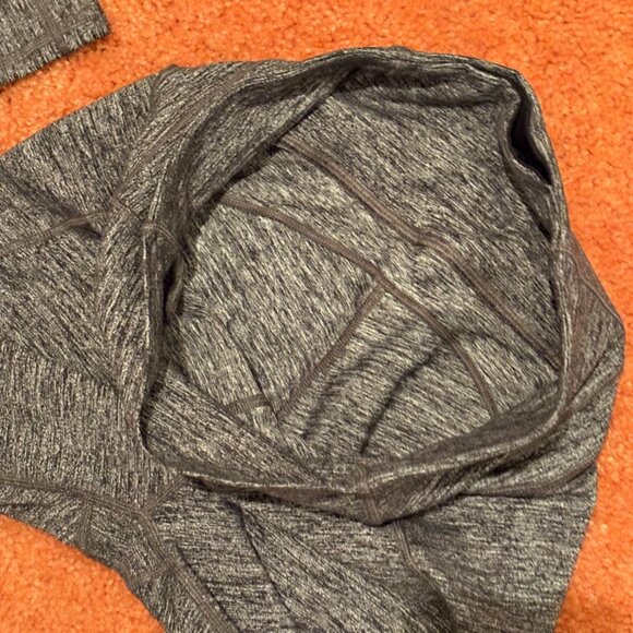 EXCELLENT Lululemon Groove Pant Flare 32" Heathered Black Luon Yoga Leggings 6 - Picture 5 of 11